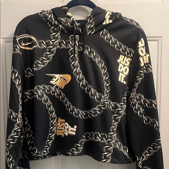 Nike Icon Clash Crop Hoodie - Picture 1 of 7